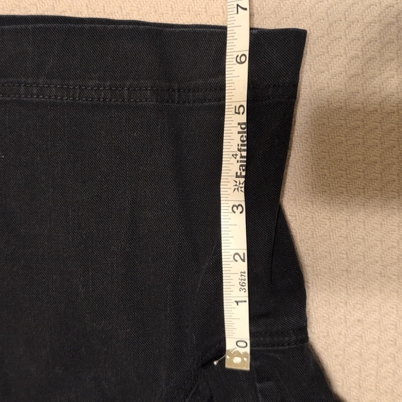 Faded Glory Stretch Women's Black Denim Shorts - Picture 9 of 9